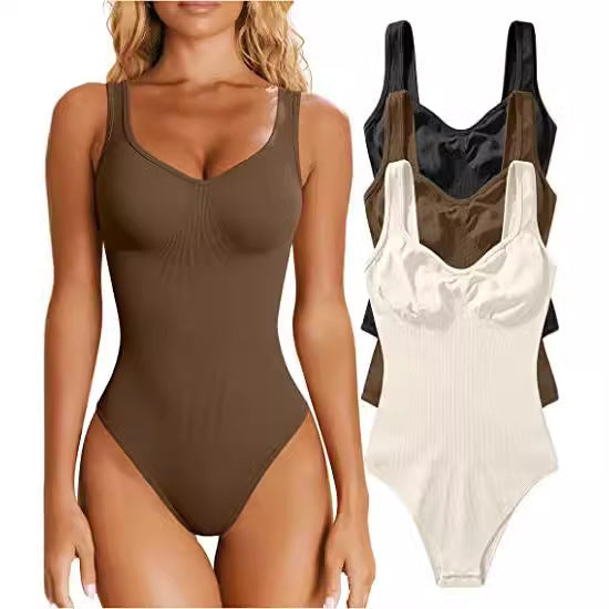 Women's body with spaghetti straps and form-fitting cut Lune London