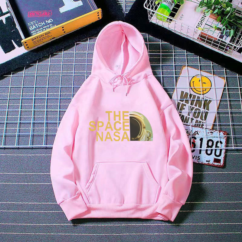 Women's hoodie with modern space design Chic & Stil