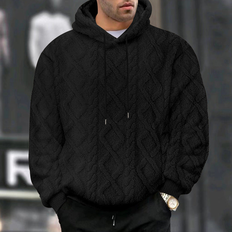 Men's cozy hoodie with structured design Lune London