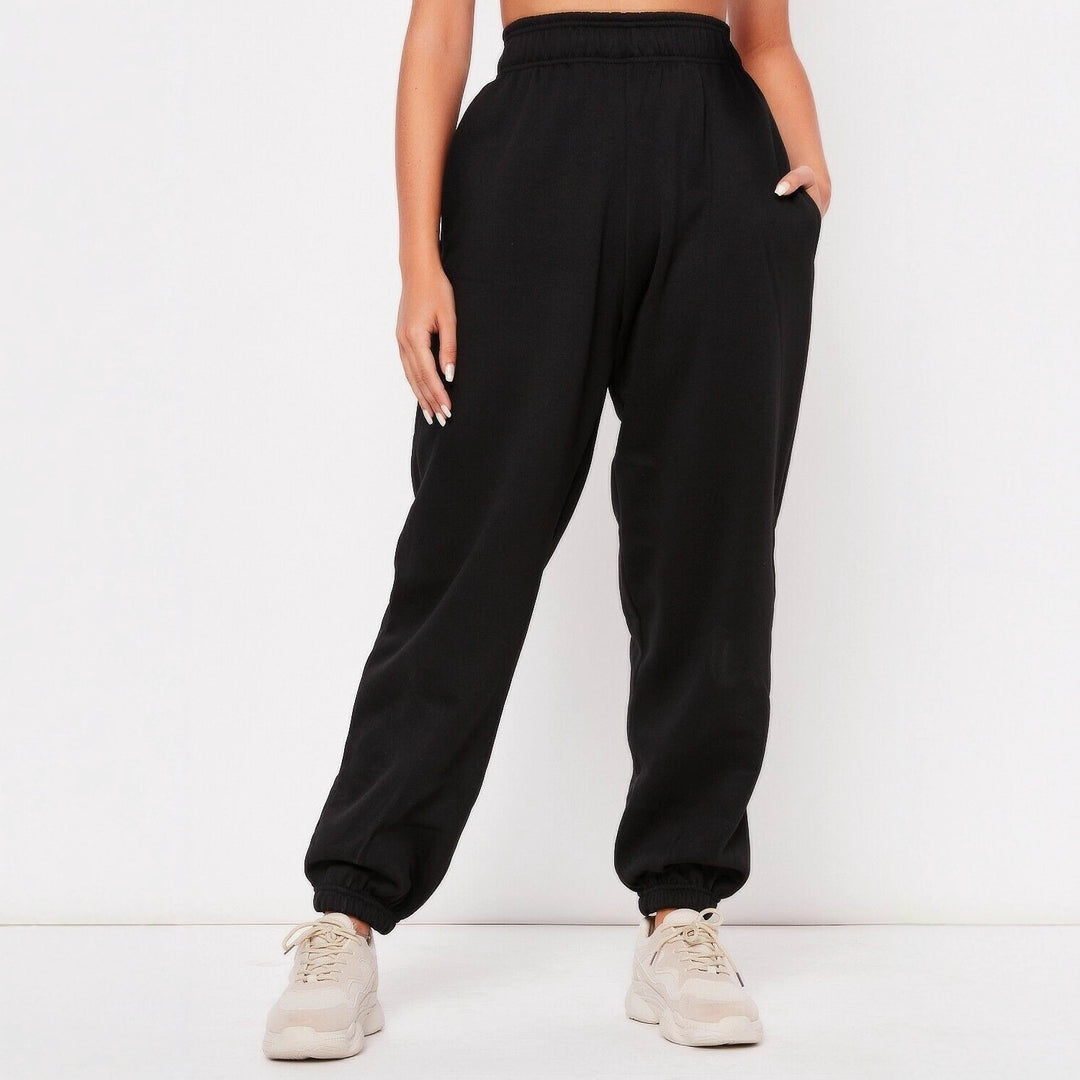 Women's comfortable sweatpants with elastic waistband and cuffs Chic & Stil