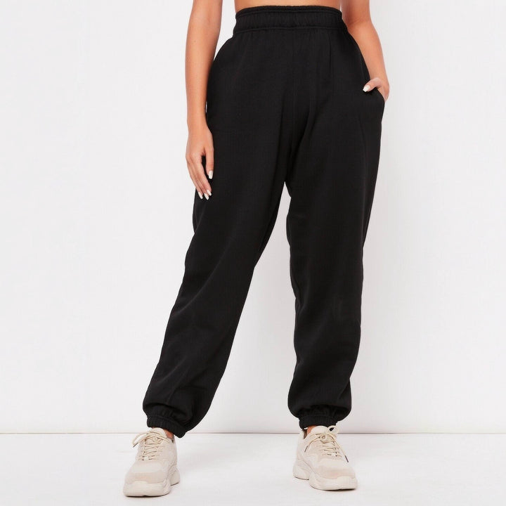 Women's comfortable sweatpants with elastic waistband and cuffs Chic & Stil
