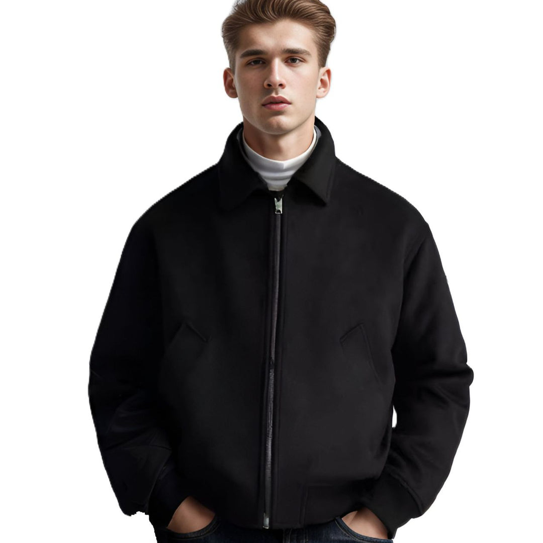 Trendy bomber jacket for men in soft teddy fabric Lune London