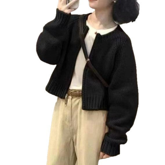 Cardigan Cozy pour Femmes avec Col Rond Chic & Stil