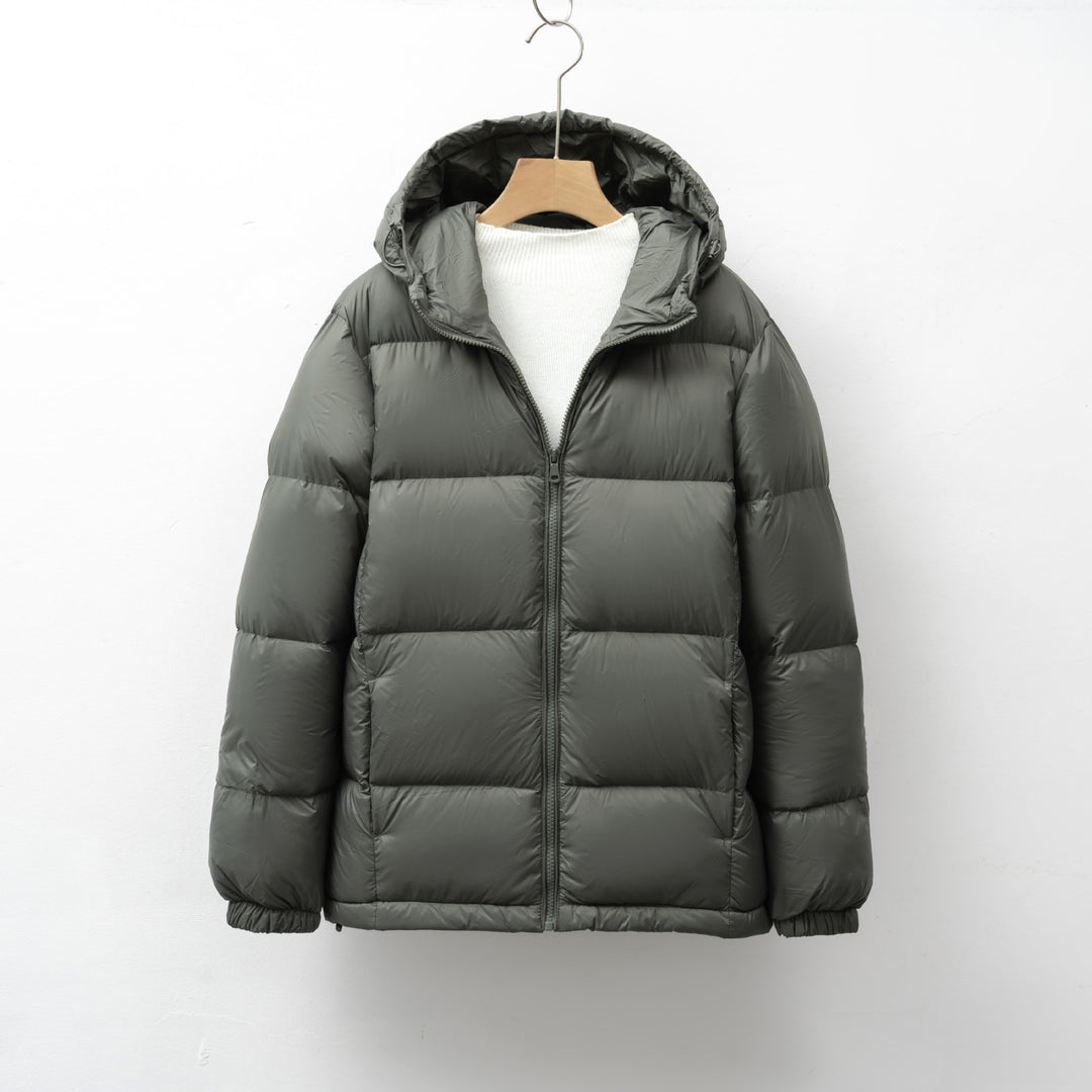 Ladies light insulated winter jacket with adjustable hood Lune London