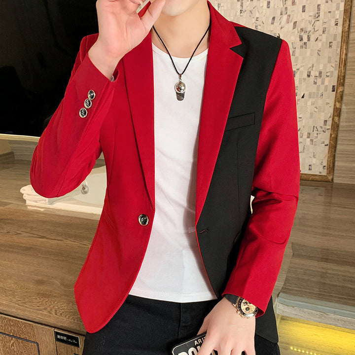 Fashionable men's jacket with asymmetrical design and functional pockets Lune London