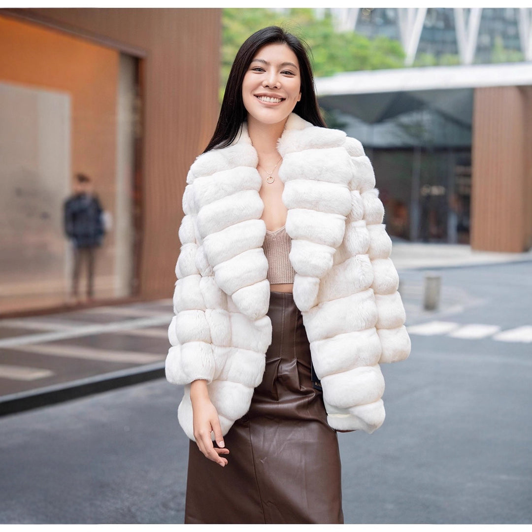 Lune London Faux Fur Coat for Women