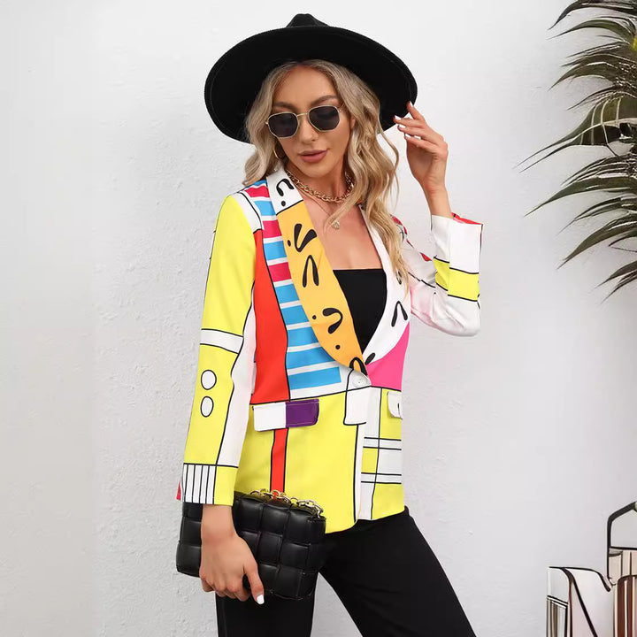 Elegant and colorful women's jacket Lune London