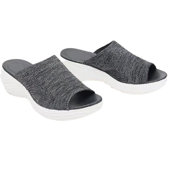 Comfortable Heeled Sandals for Women with Breathable Upper Material Lune London