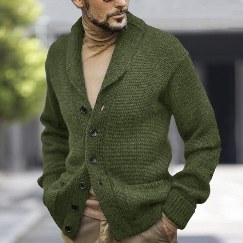 Comfortable knitted cardigan for men Lune London