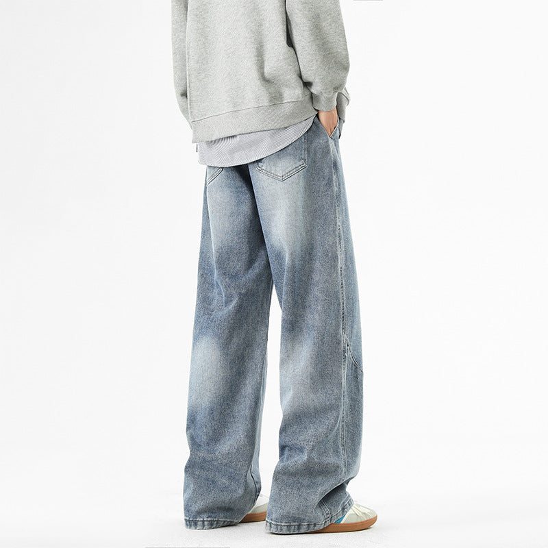 Wide high-waisted jeans for women with trendy details Lune London