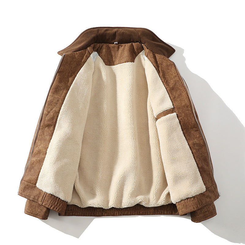 Transitional jacket for men with soft lining and stylish collar Lune London