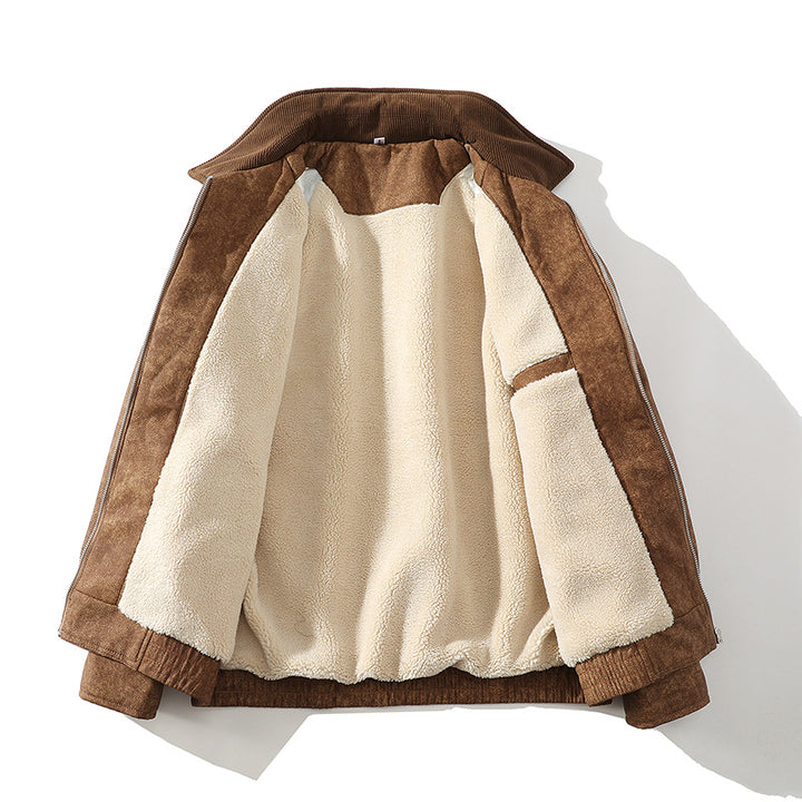 Transitional jacket for men with soft lining and stylish collar Lune London