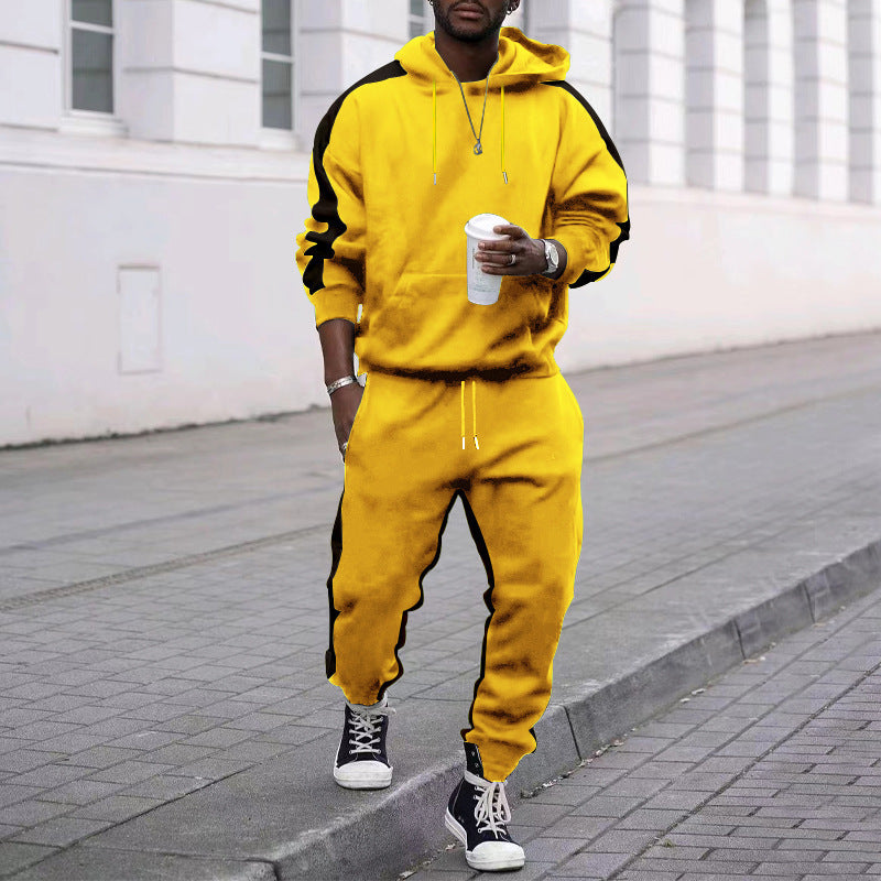 Men's sporty jogging jacket with contrasting side elements Lune London