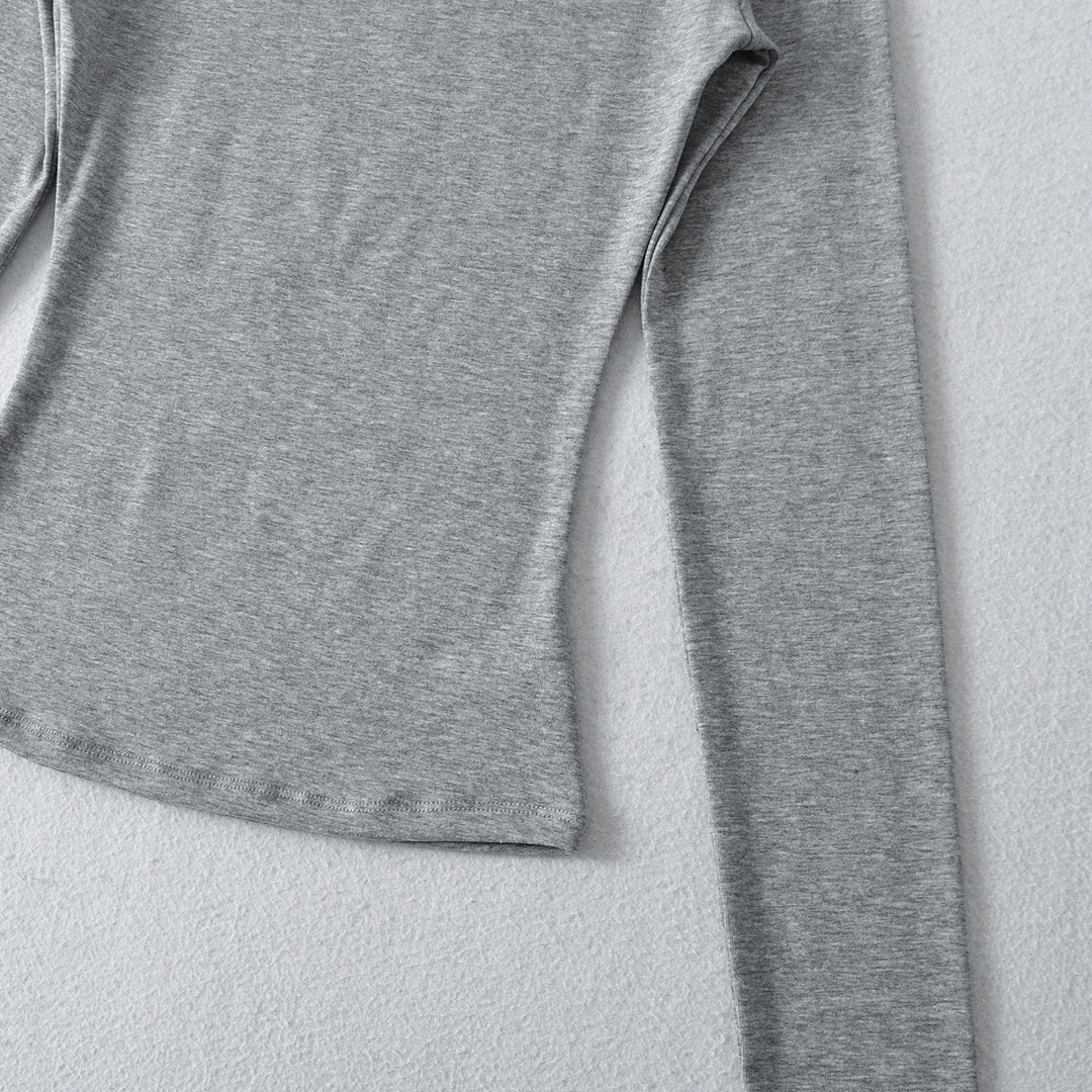 Women Long Sleeve Top with an Elegant Waist Lune London