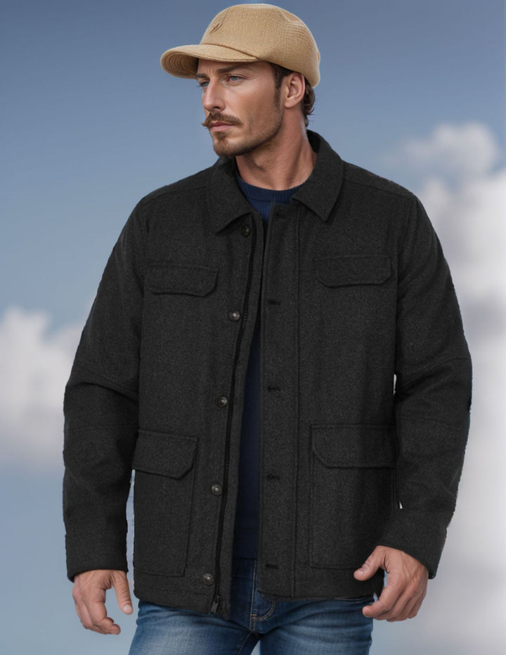 Trendy wool jacket for men Lune London
