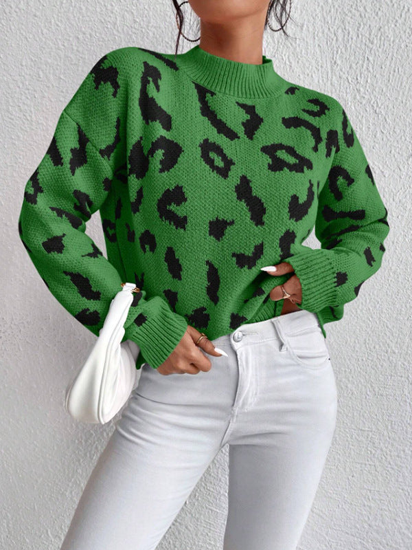 Lune London | Women's fashionable sweater with striking animal pattern and comfortable fit
