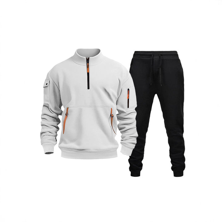 Men's modern sports suit with functional pockets and zipped details Lune London