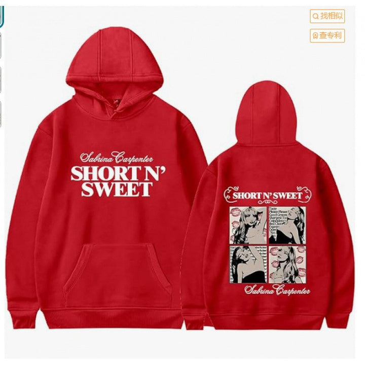 Women's hoodie with unique comic design and artistic print Chic & Stil