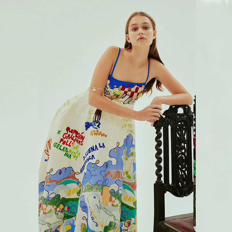 Chic & Stil Women's Bohemian Inspired Summer Maxi Dress