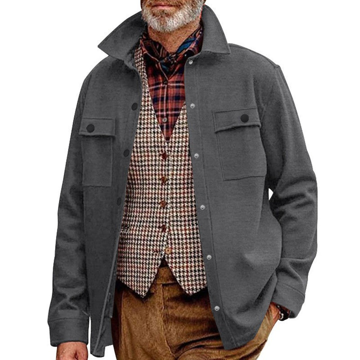 Casual outdoor jacket for men with practical pockets and modern fit Lune London