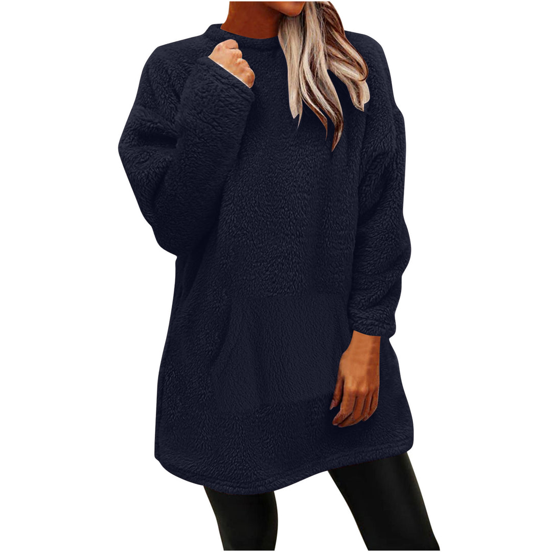Cozy oversized sweater for women with high neck from Lune London