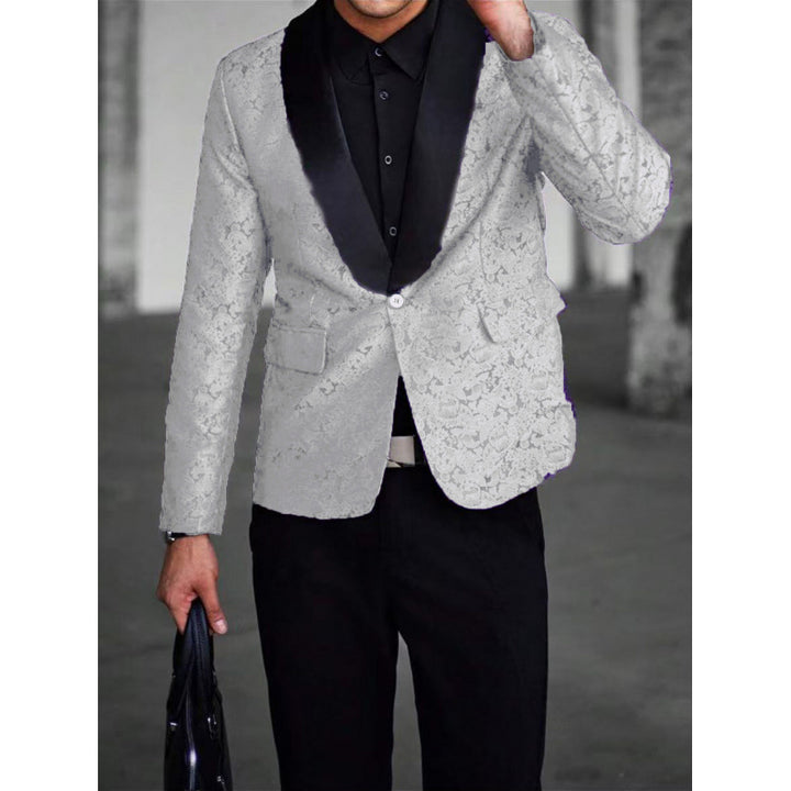 Luxury jacquard blazer for men Lune London