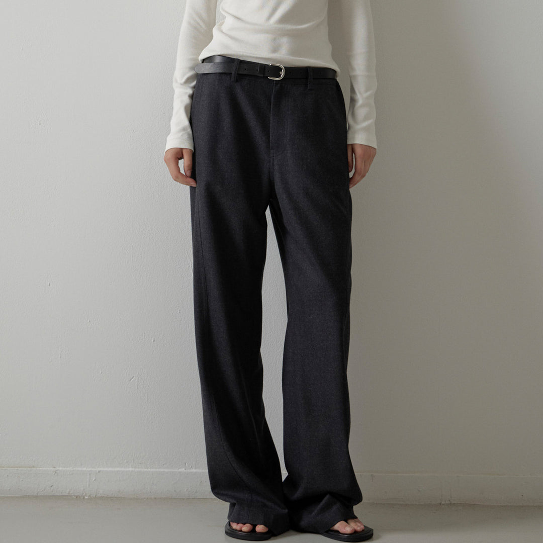 Pantalons de costume larges et élégants pour dames Chic & Stil