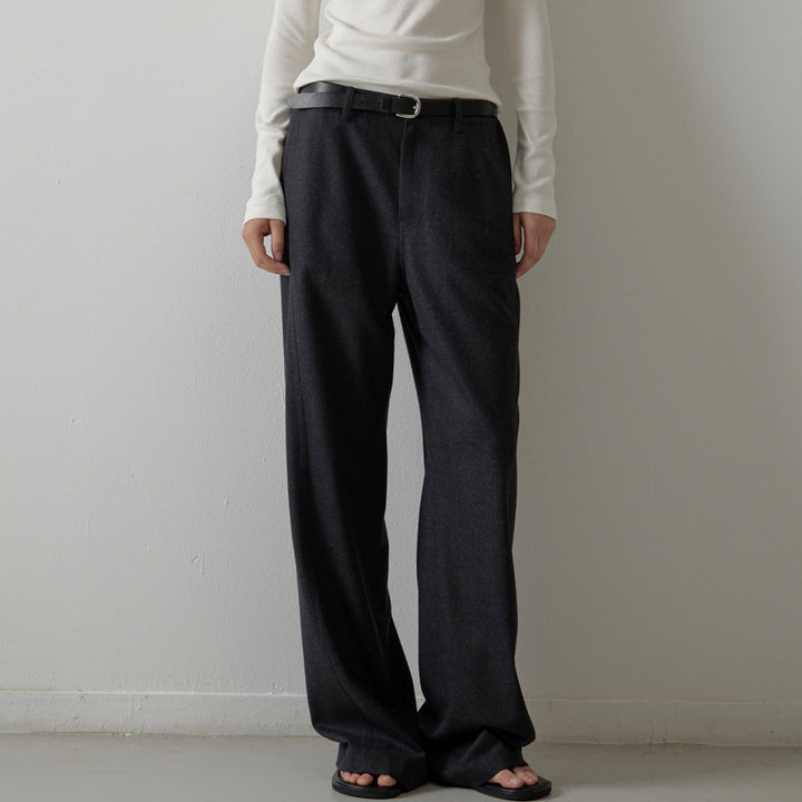 Pantalons de costume larges et élégants pour dames Chic & Stil