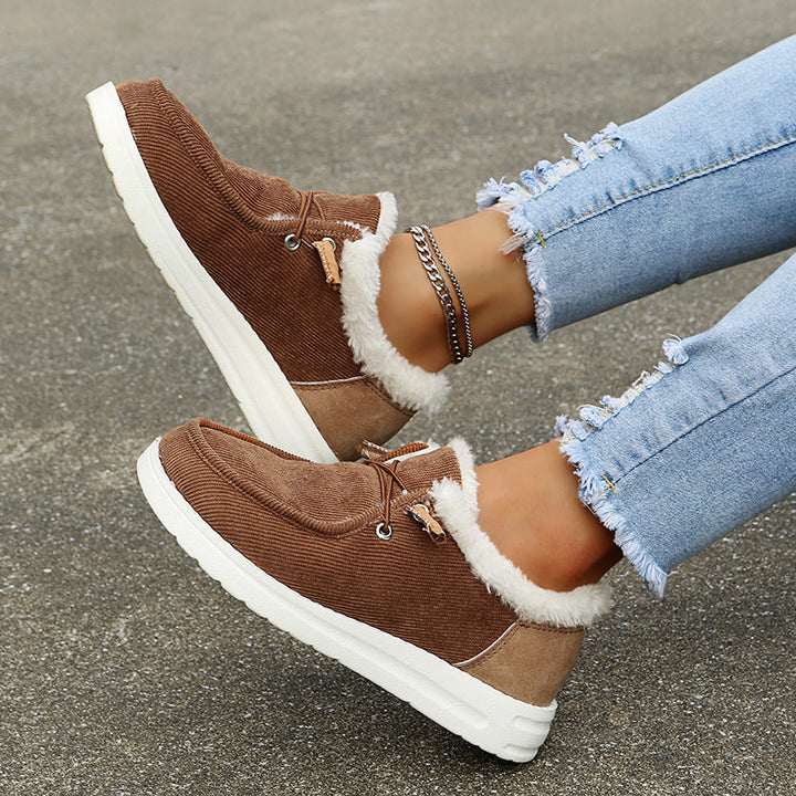 Lune London | Elegant Winter Sneakers with Fur Lining