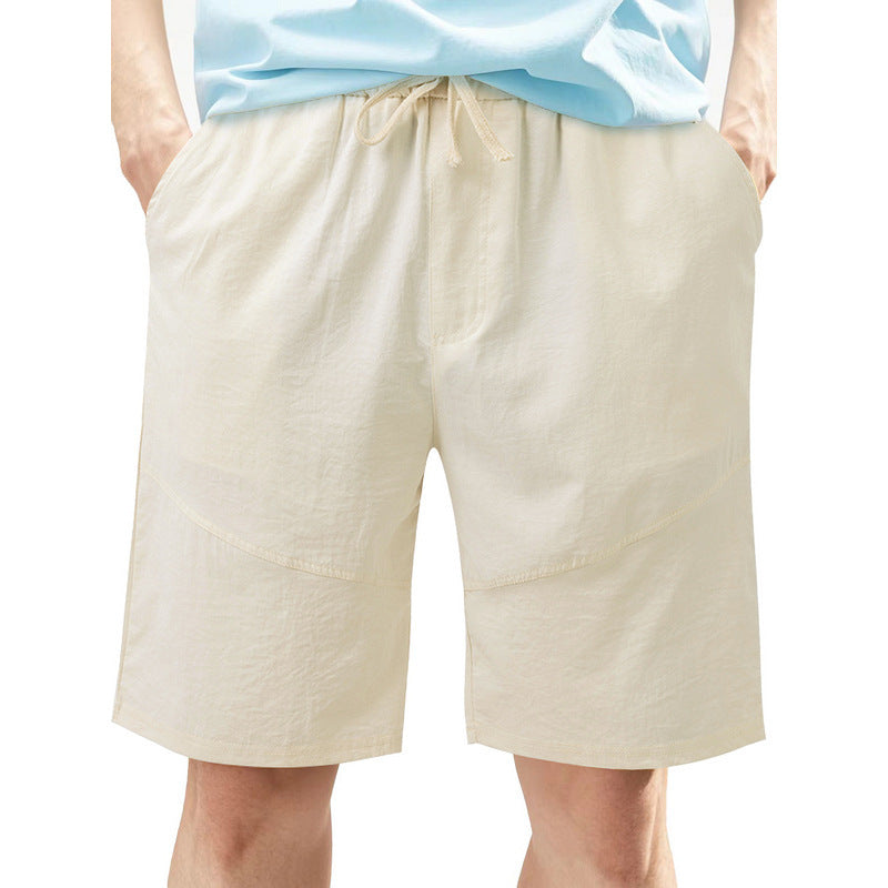 Shorts de loisirs confortables pour hommes avec taille élastique et poches latérales pratiques Lune London