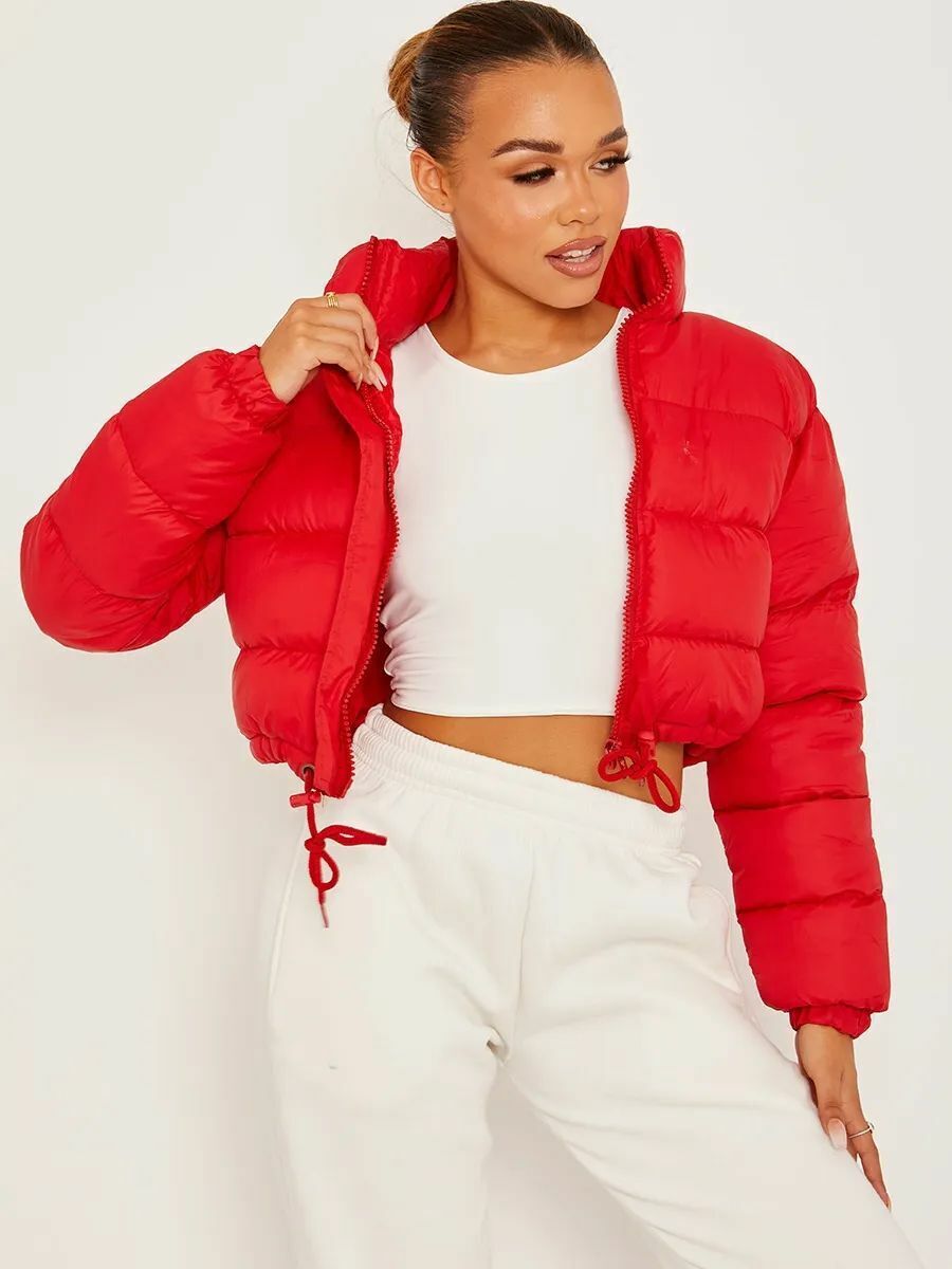 Ladies stylish, short cut padded jacket Lune London