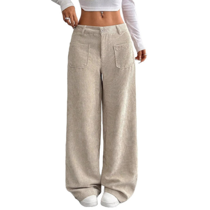 Wide corduroy trousers for women Lune London