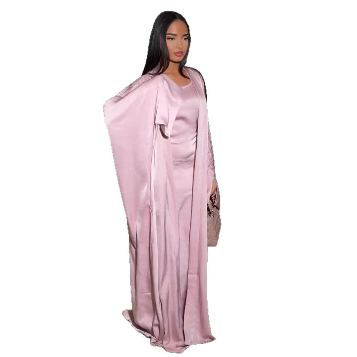 Ladies elegant maxi dress with wide cut Lune London