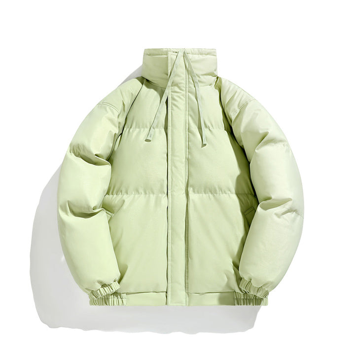 Insulated transition jacket for women with high collar and practical pockets Lune London