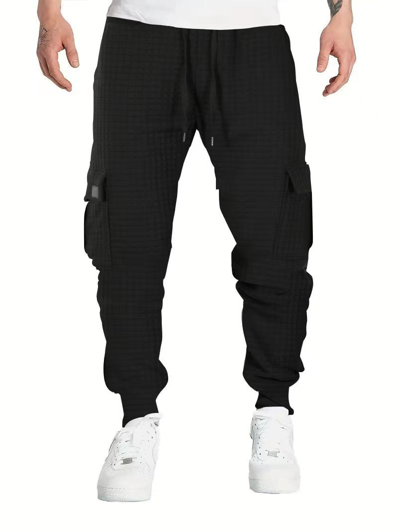 Men's cargo jogging pants with a casual chic design