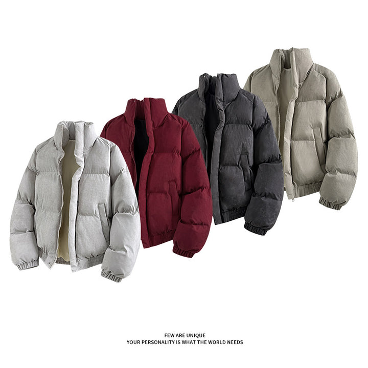 Stylish down jacket for ladies with high collar and elastic sleeves Lune London
