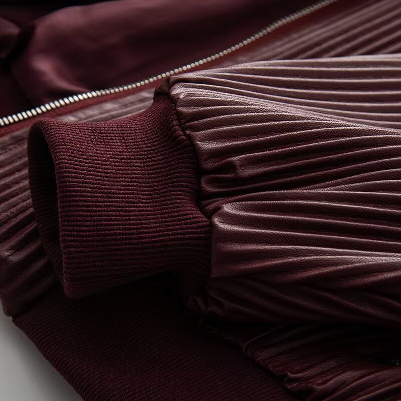 Veste de transition pour femmes avec une texture côtelée élégante et des poches pratiques Chic & Stil