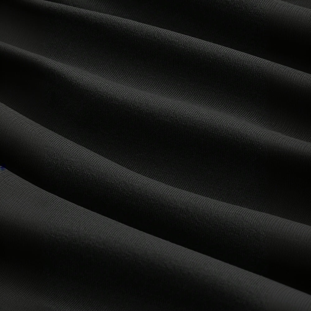 Robe à dos nu pour femmes avec drapés flatteurs pour la silhouette et un design à lacets élégant au dos Chic & Stil