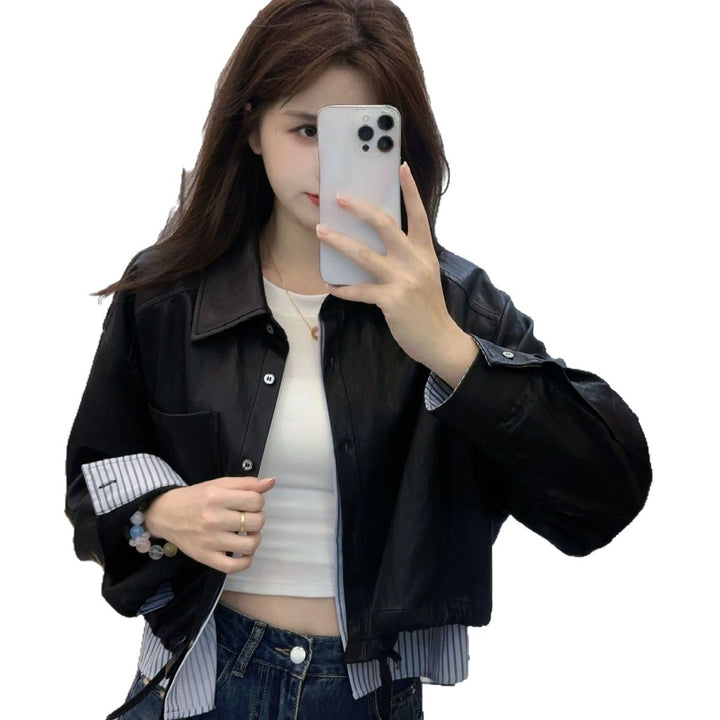 Femme veste courte décontractée et élégante Chic & Stil