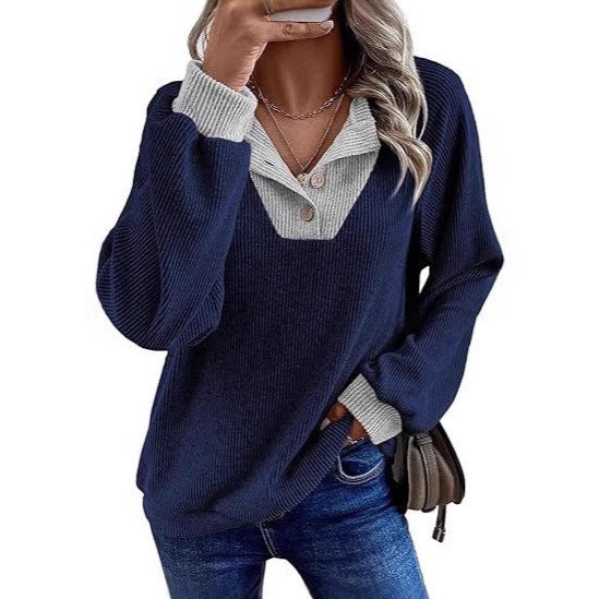 Pulls de loisirs pour femmes avec col stylé Chic & Stil