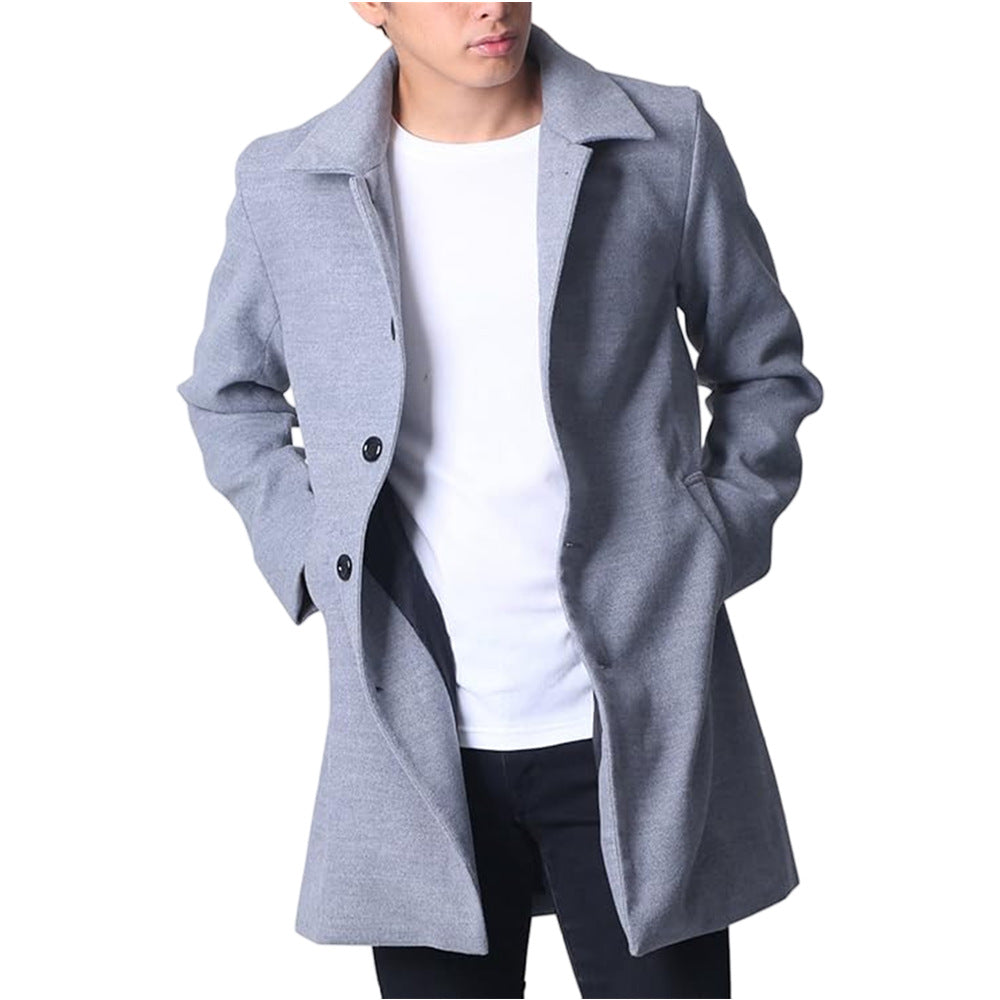 Lune London Long Fashion Coat for Men
