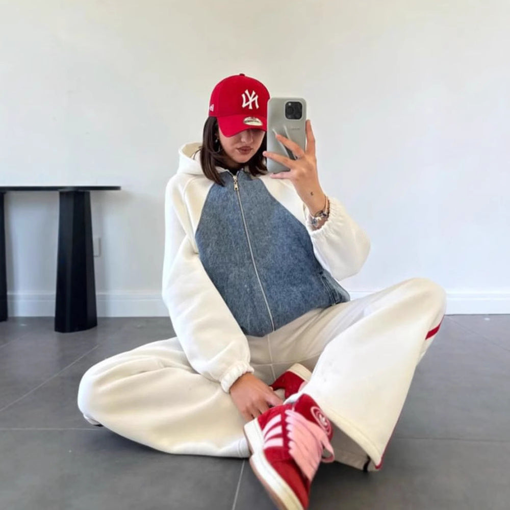 Lune London women's tracksuit and sporty hooded sweatshirt