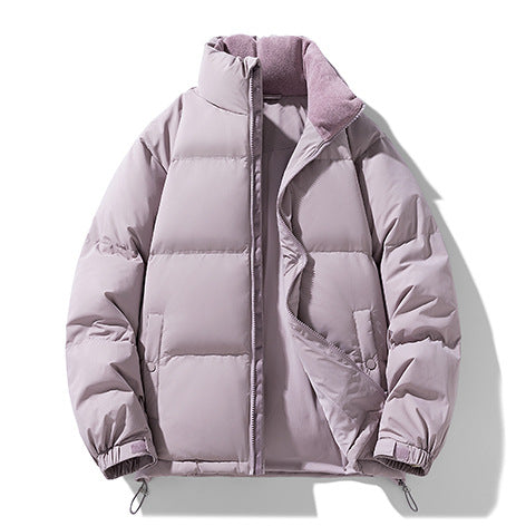 Ladies thermal insulated quilted jacket with high collar Lune London