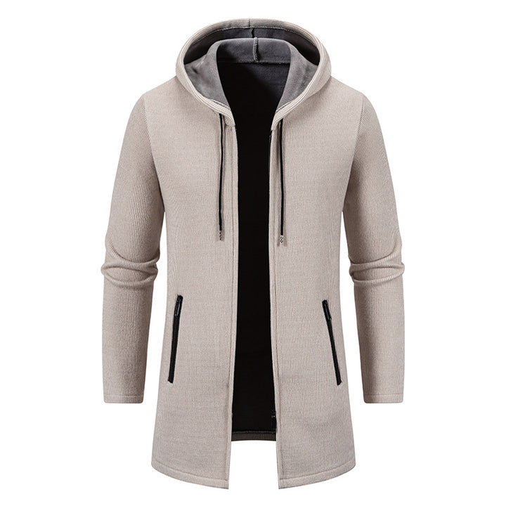 Trendy transitional jacket for men with high collar Lune London