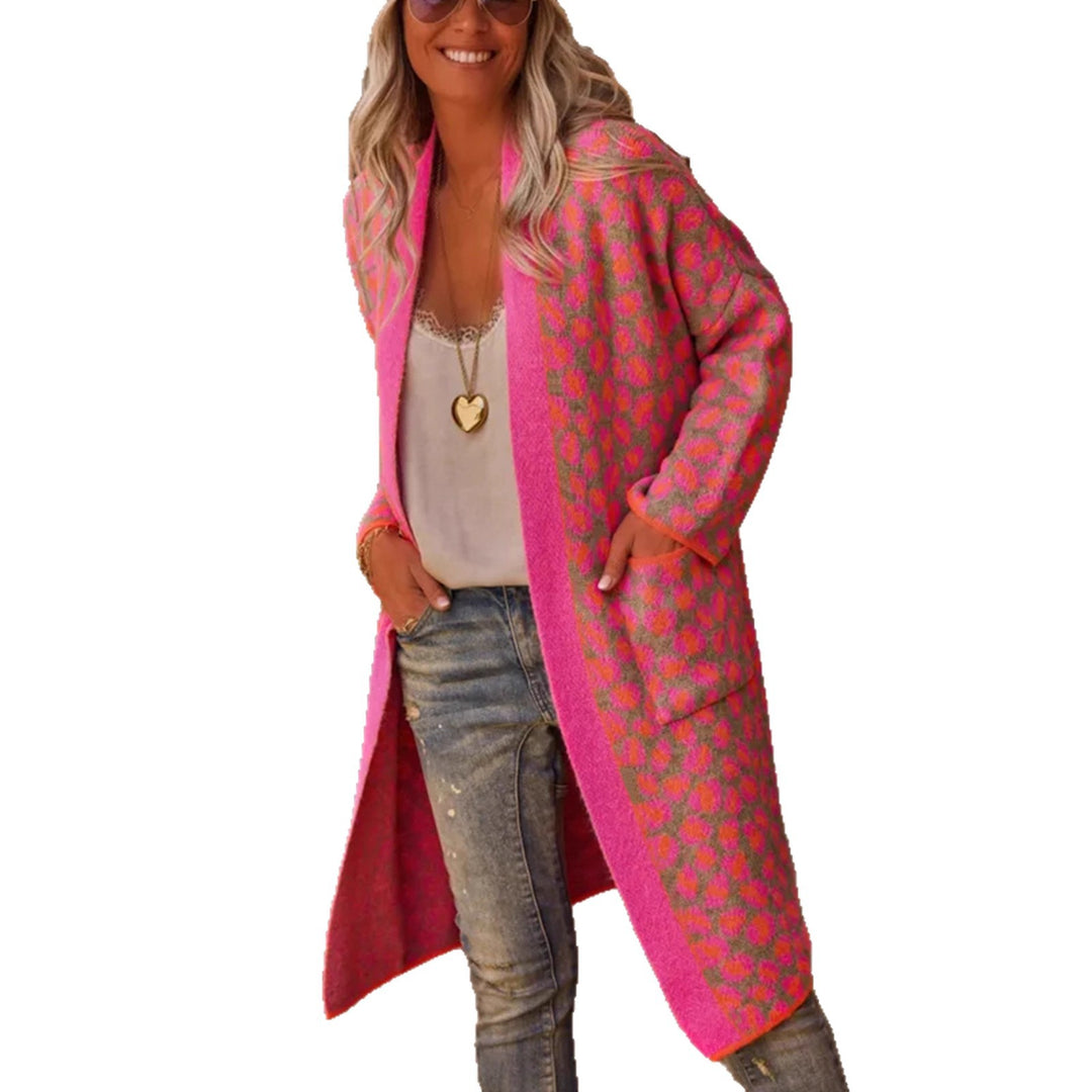 Trendy cardigan for women with eye-catching pattern Lune London