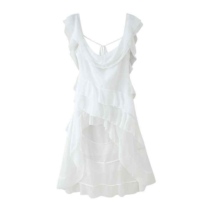 Lune London Women's Voluminous Ruffle Summer Dresses