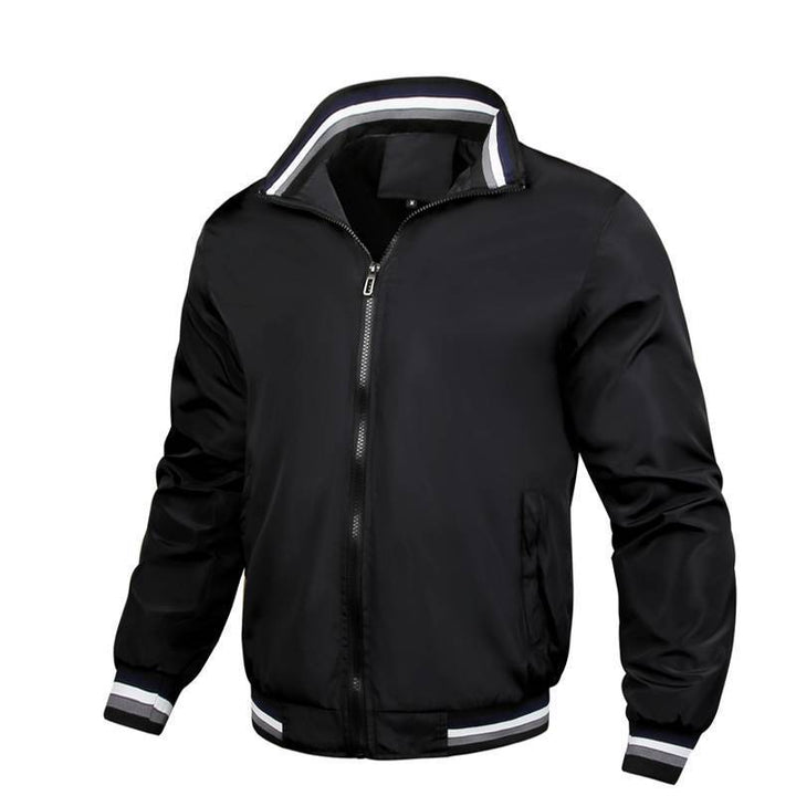 Men's sport jacket with structured collar and breathable technology Lune London
