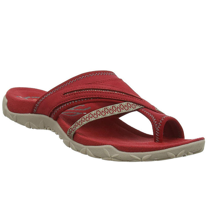 Women’s Beach Sandals with Ergonomic Footbed Technology and Non-Slip Sole Lune London