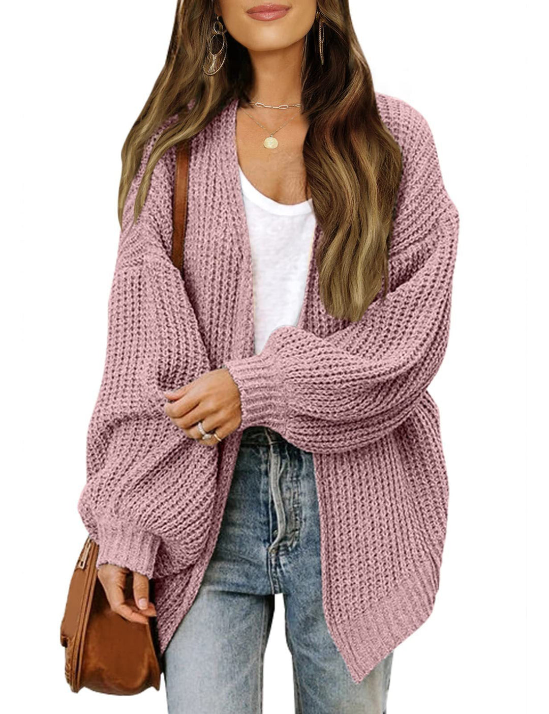 Women Casual Cardigan with Loose Fit Lune London