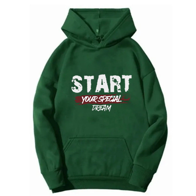 Women's hoodie with motivational lettering Chic & Stil 1772612852